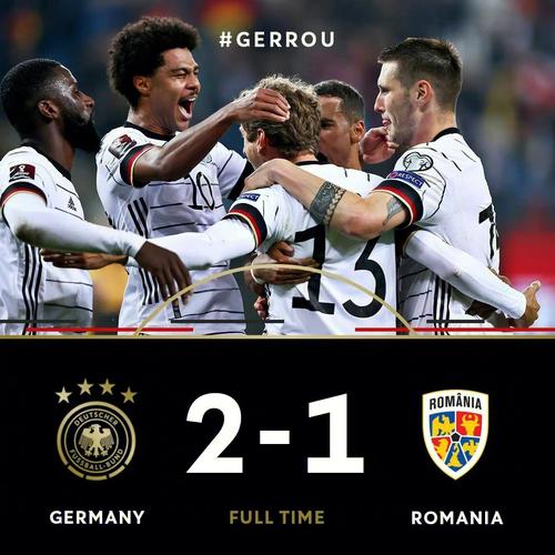 德国vs罗马尼亚历史战绩